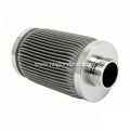 Customized Polymer Melt Filter Cartridge Stainless Steel Folding Mesh Filter